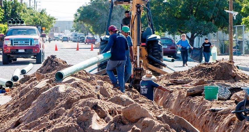 Durante 7 días OOMSAPAS La Paz atendió 184 fugas