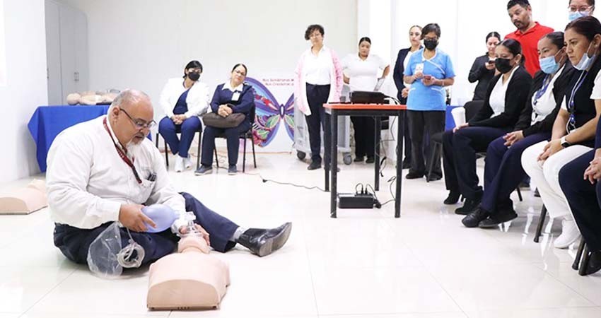 Capacitó salud a personal de la jurisdicción sanitaria 3 La Paz en respuesta a emergencias
