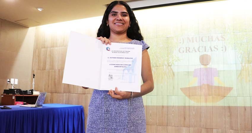 Realiza UABCS su primer examen profesional de la Licenciatura en Ciencias Ambientales