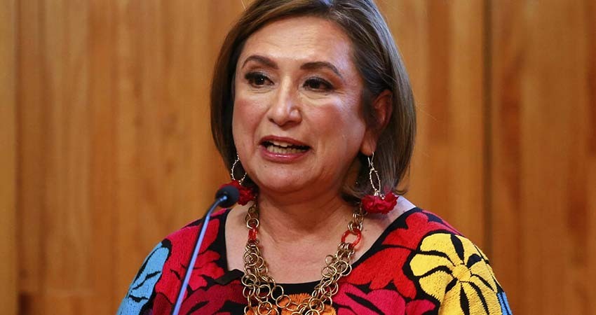 Acusa Xóchitl Gálvez al gobierno de AMLO de estar coludido con el crimen organizado