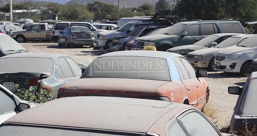 Considera Ayto La Paz convertir venta de autos del corralón en programa municipal anual