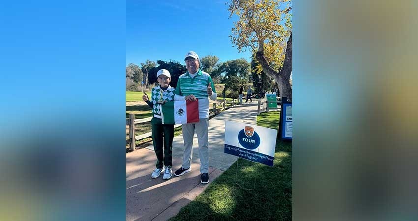 Triunfa el Sudcaliforniano Hector Lagarda en torneo de golf en USA