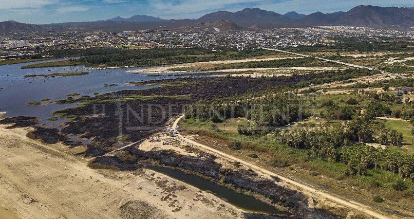 Incendio en el Estero Josefino dañó 11.8 hectáreas de la reserva
