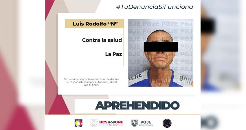 Fue aprehendido un hombre buscado por delitos contra la salud en La Paz