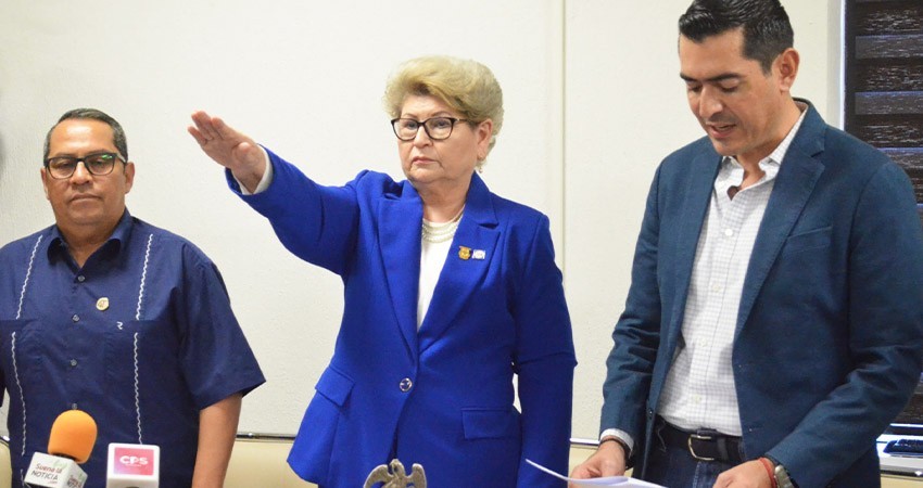 Rinde protesta Diputada Belia Márquez como presidenta de la JUGOCOPO de la XVI Legislatura de BCS