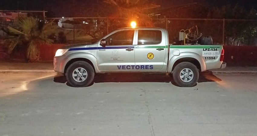 Emprende gobierno estatal nuevo ciclo de fumigación en Los Cabos para prevenir dengue