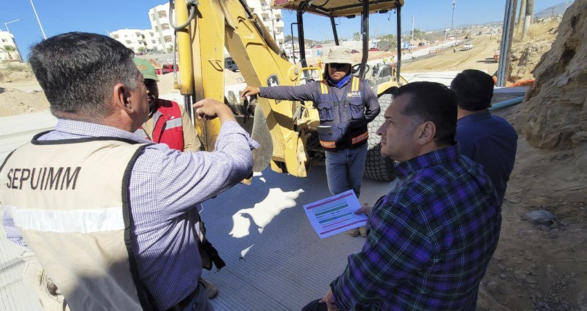 SEPUIMM: Obras de la Avenida Tamaral en CSL se entregará a finales de febrero