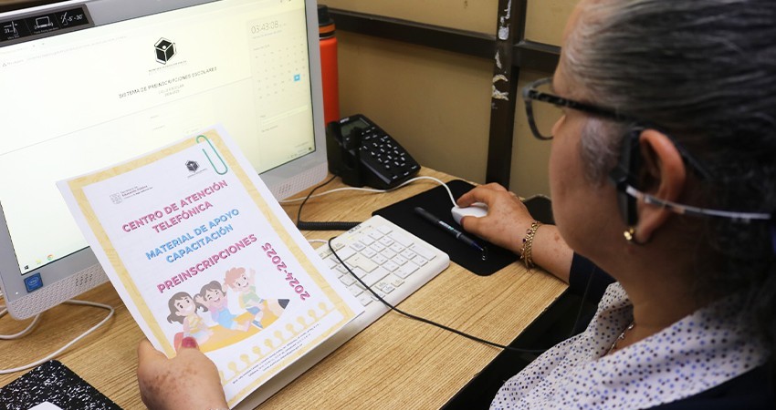 Habilita SEP centro de atención telefónica para preinscripciones 2024-2025