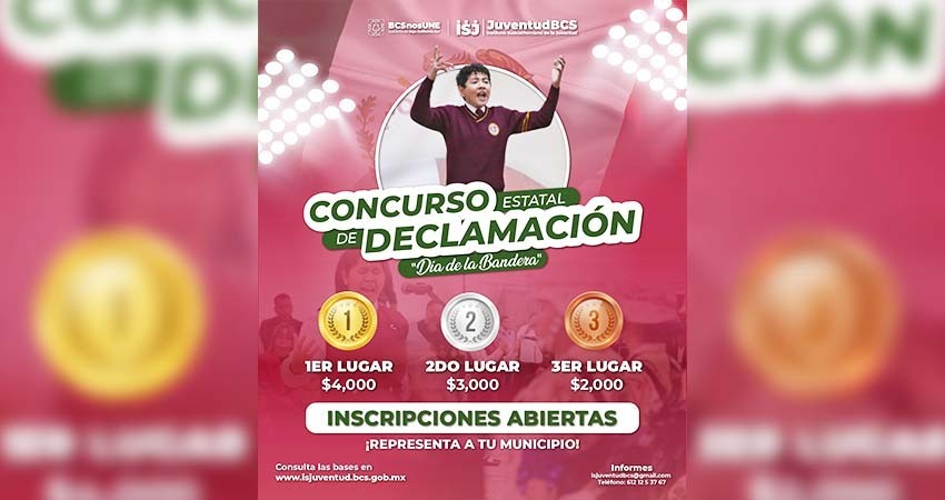 Invita el ISJ a participar en concurso estatal juvenil de declamación
