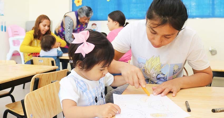 SEP fomenta crianza afectiva a través de la educación inicial no escolarizada