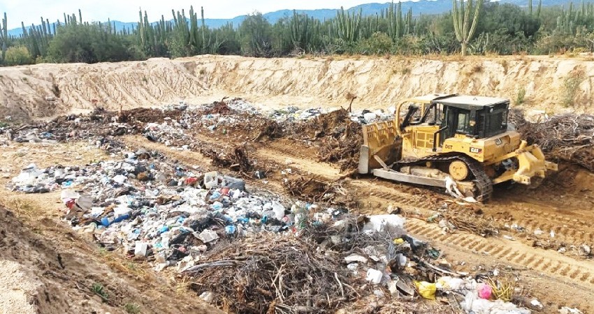 Rehabilita Servicios Públicos tiradero a cielo abierto en El Sargento