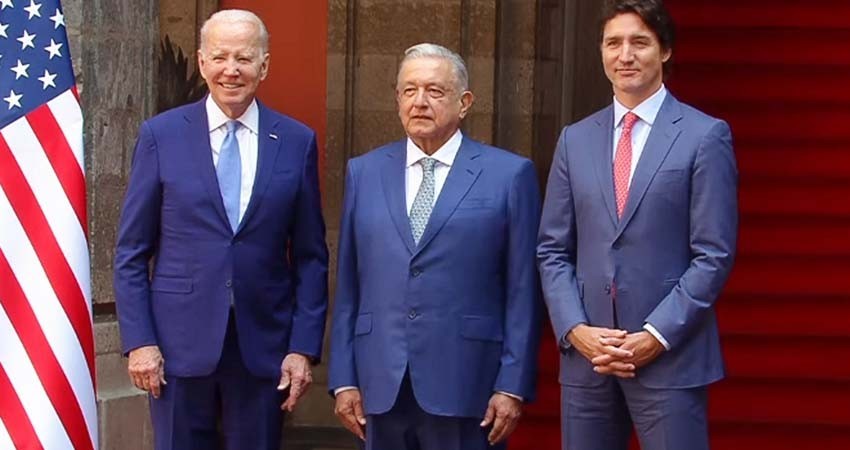 AMLO, Biden y Trudeau se reunirán en abril en Canadá