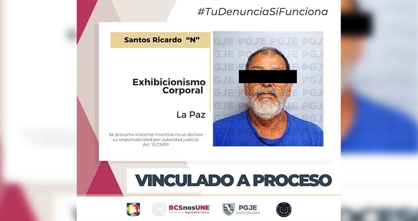 Vinculan a proceso a Ricardo “N” por exhibicionismo corporal