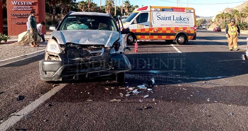 Al menos 40 accidentes vehiculares se registraron en Los Cabos, en los primeros días de febrero