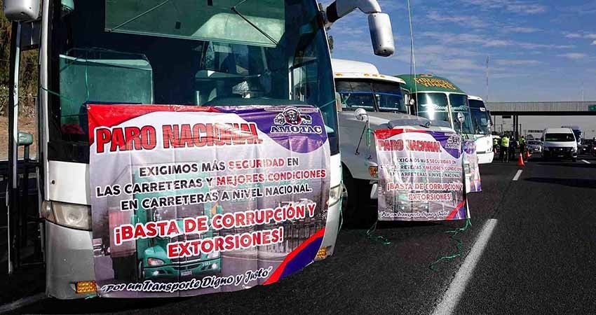 Transportistas amenazan con nuevo paro nacional