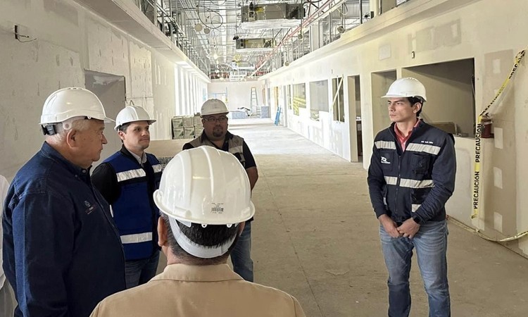 Al 75% la obra del nuevo hospital general en Santa Rosalía