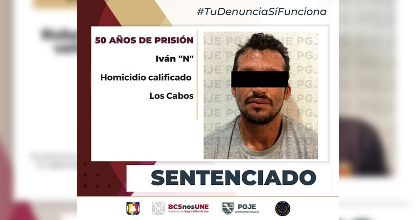 Iván “N” pasará 50 años de prisión por el delito de homicidio calificado con ventaja