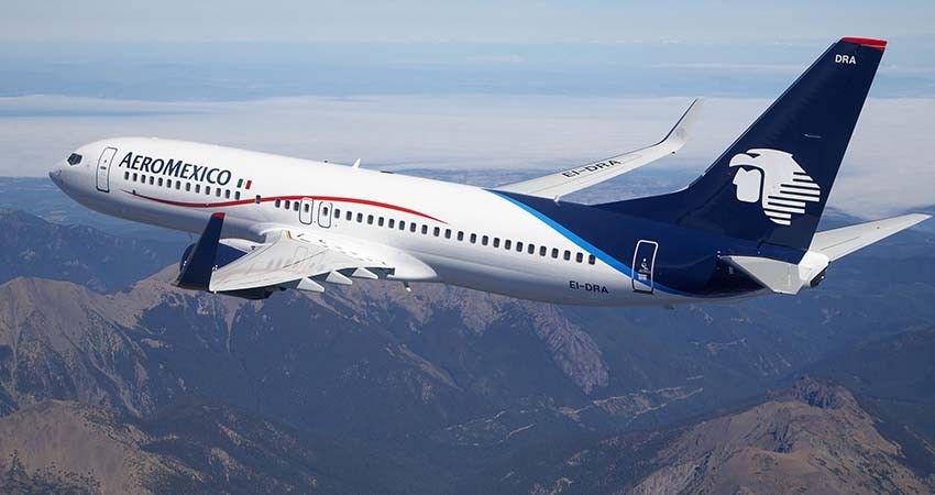 Aeroméxico se convierte en la aerolínea más puntual del mundo en febrero