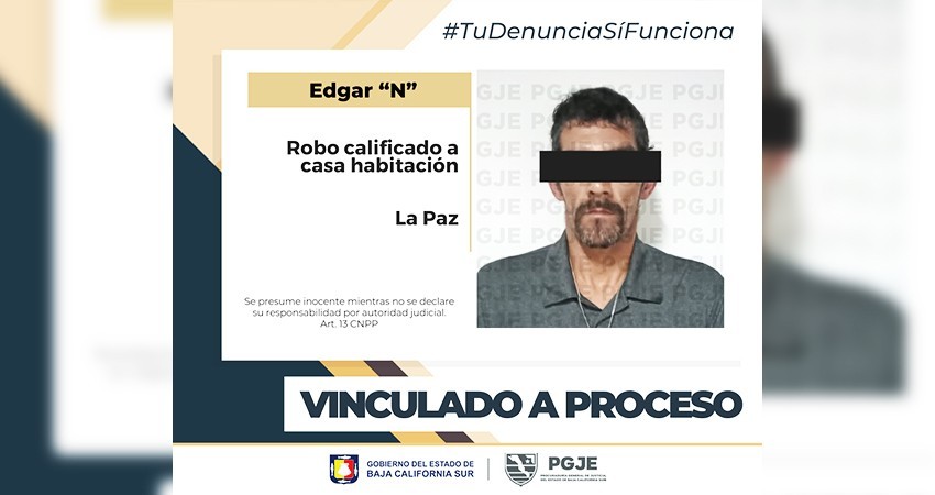Queda en prisión preventiva Edgar “N” por robo de equipo de cómputo