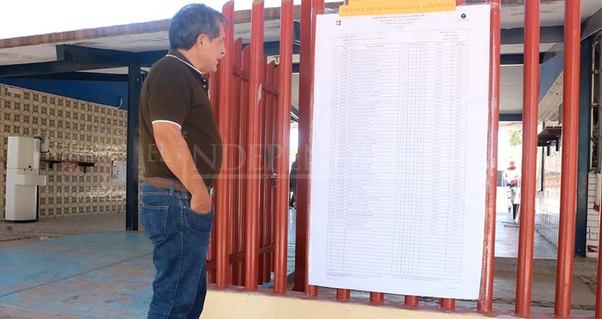 Publican listas de alumnos de nuevo ingreso para el ciclo 2024-2025