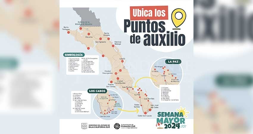 90 puntos de auxilio brindan información y apoyo a vacacionistas: Protección Civil