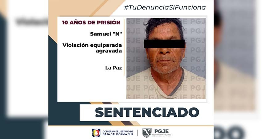 10 años pasará en prisión el culpable de violación equiparada