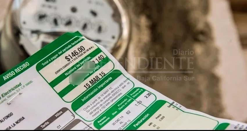 Es oficial, Baja California Sur entra al subsidio especial para tarifa eléctrica