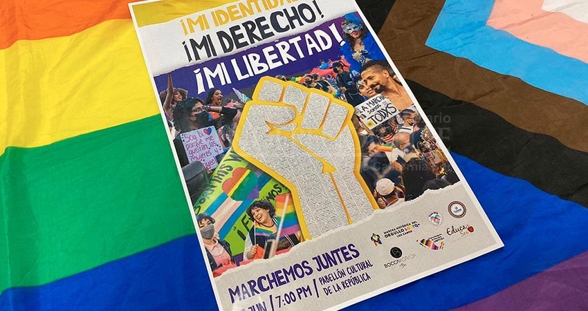 "Mi identidad, Mi Derecho, Mi Libertad"; celebrarán el 8 de junio la marcha LGBT