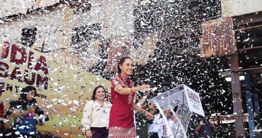 Claudia Sheinbaum anuncia tren de pasajeros y carretera para Sinaloa