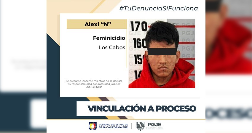 Vinculan a proceso a Alexis “N” para imputado por feminicidio