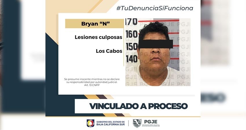 Por lesiones culposas Bryan “N” quedó vinculado a proceso