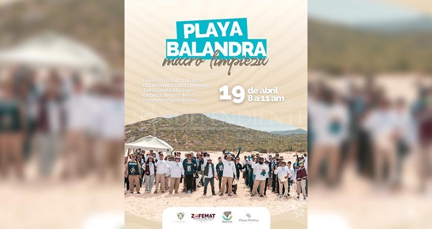 Invitan a la quinta macro limpieza de la Playa Balandra