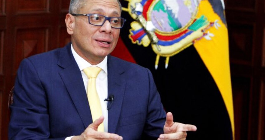 México pidió ayuda a Suiza para entrega de Jorge Glas en Ecuador