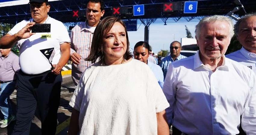 Xóchitl Gálvez celebra que encuesta le da empate técnico con Sheinbaum