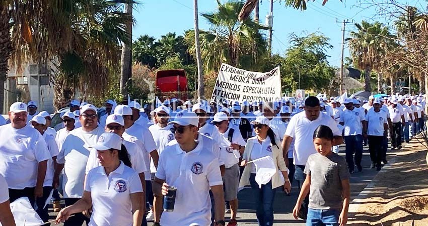 Se movilizan Sindicatos de Los Cabos, en día del trabajo