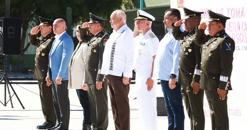 Encabezan gobierno de BCS y SEDENA, conmemoración del 162 aniversario de la batalla de Puebla