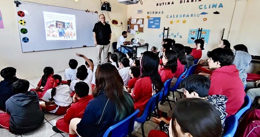 Imparte SETUE talleres de cultura turística en escuelas primarias