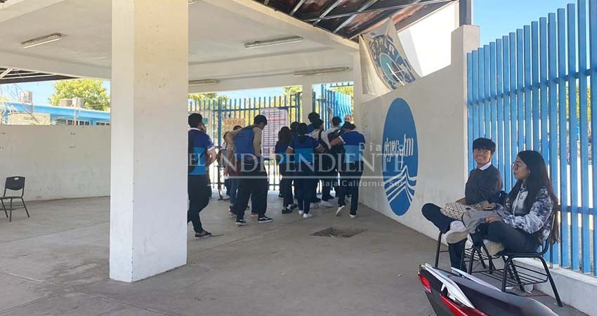 En vilo cierre del turno vespertino de CETMAR 31 de Cabo San Lucas