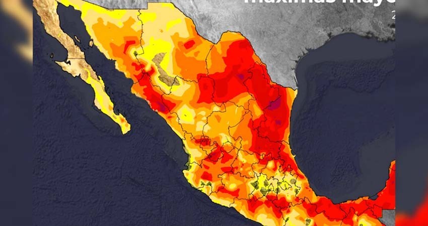 México romperá récords históricos de calor en los siguientes días