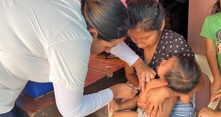 Desarrolla salud estatal campaña intensiva de vacunación infantil en Los Cabos