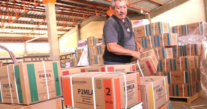 Recibirá BCS más de un millón 200 mil libros de texto gratuitos para el ciclo 2024-2025