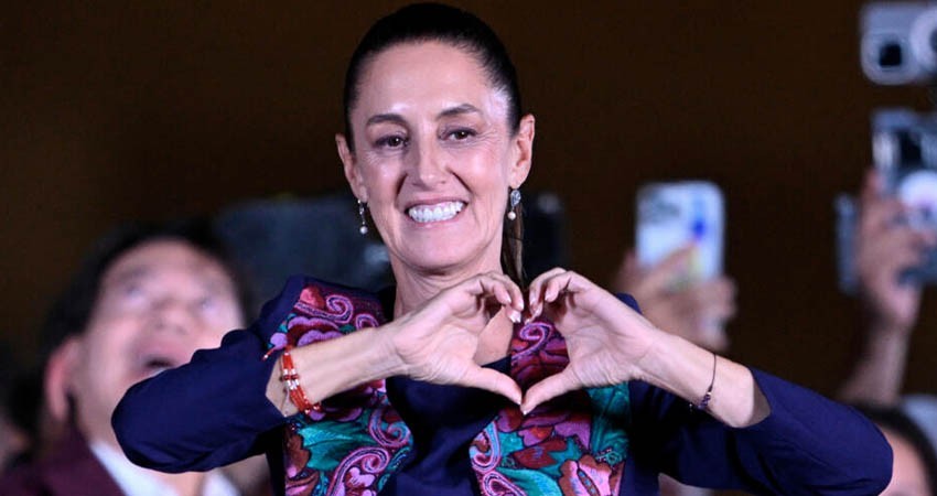 Celebra Claudia Sheinbaum confirmación del triunfo