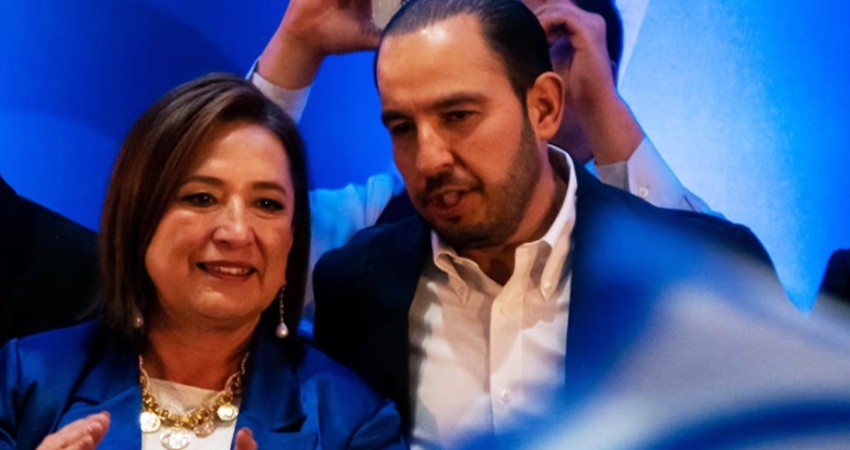 Marko Cortés contra Xochitl Gálvez por felicitar a Claudia Sheinbaum