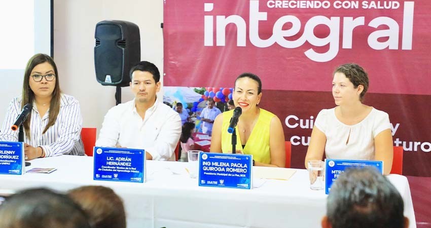 Se suma Ayuntamiento de La Paz al programa “Creciendo con salud integral”