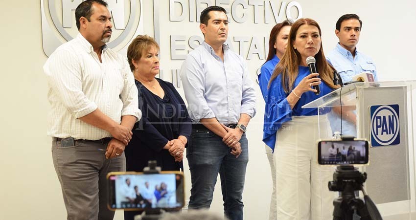 Sin definir el PAN BCS la sucesión de la dirigencia; “prospectos solo han salido en medios”: presidenta