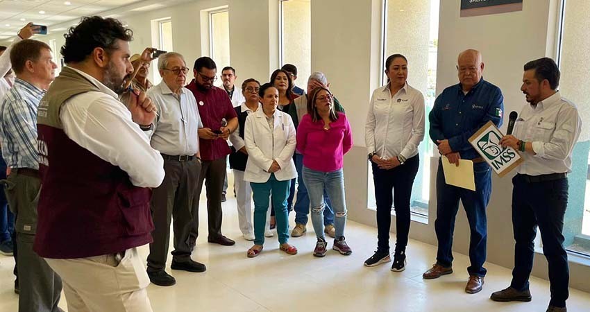 Al 98% de avance la obra del hospital e IMSS-Bienestar en Mulegé