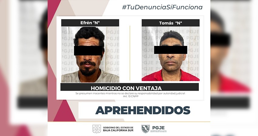 Detienen a los dos presuntos responsables del homicidio registrado en Migriño