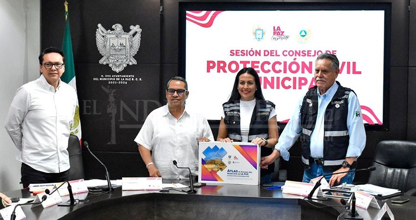 Tras 12 años de rezago presentan actualización del Atlas de Riesgo de La Paz