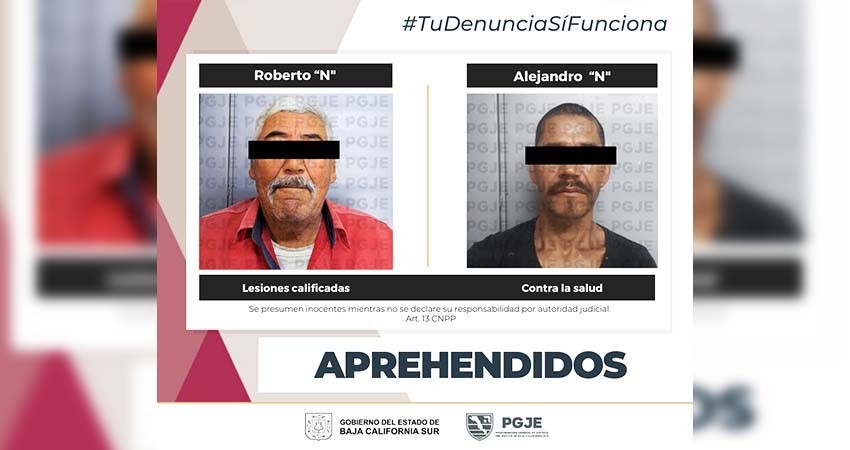 Fueron aprehendidas dos personas por el delito de narcomenudeo