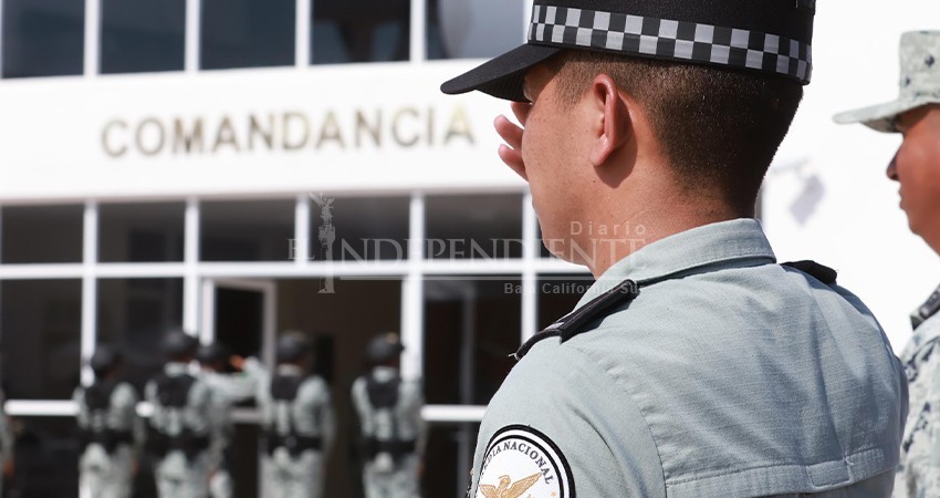 Celebran en BCS el quinto aniversario de la creación de la Guardia Nacional